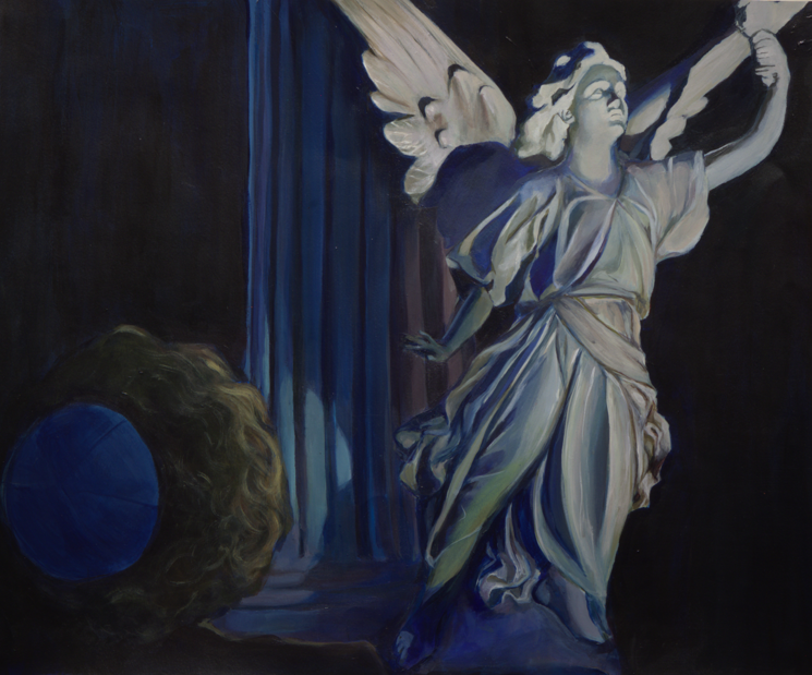 Shalom Aleichem by Gracie E., the 2025–2026 Rau for Art Scholarship Competition winning artwork.